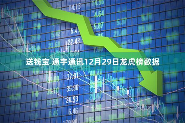 送钱宝 通宇通讯12月29日龙虎榜数据